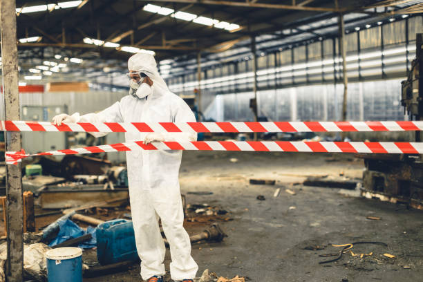 Professional Drug Lab Cleanup technician working in Rootstown, OH